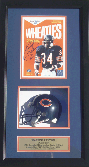 Schwartz Sports – 1985 Chicago Bears Signed Mini Helmet Mystery Box– Series  12 - (Limited to 100) *Walter Payton 8x10 Redemption*