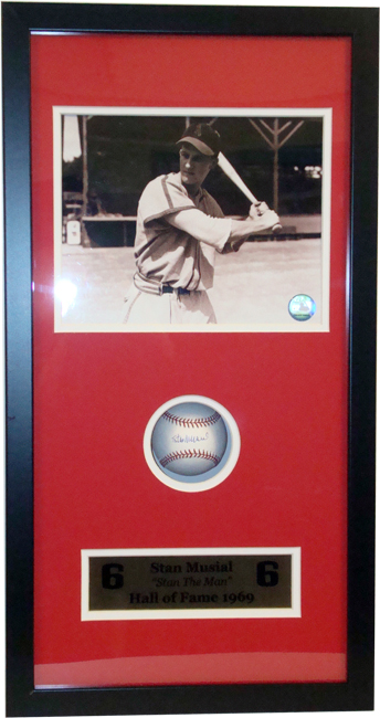 Stan The Man Musial - Autograph